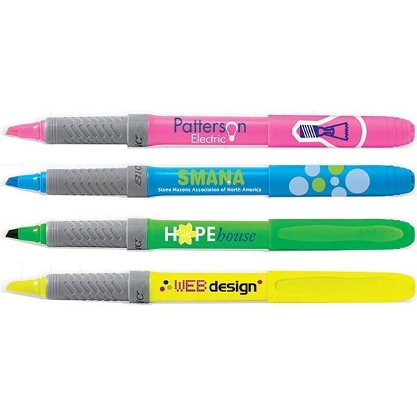 Marker with textured, gray rubber grip & matching clip.... from ASI 52493 Ennis Inc