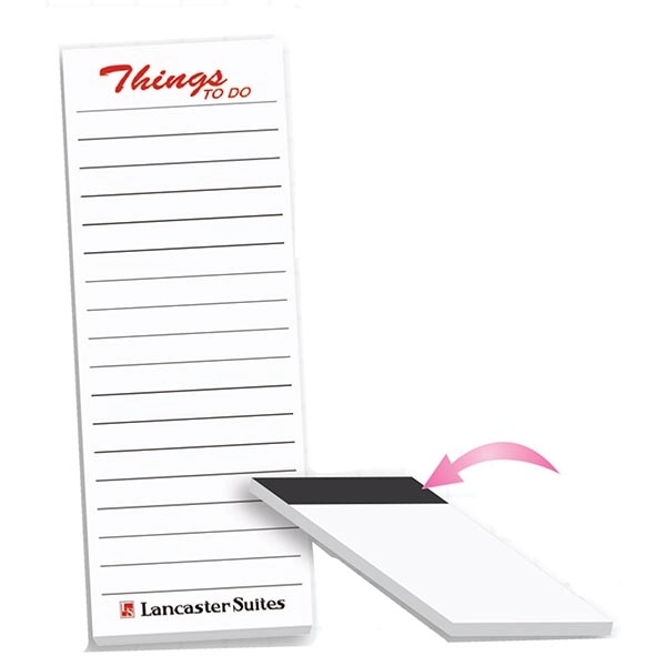 Memo pad with adhesive on the 4" side.... from ASI 52493 Ennis Inc