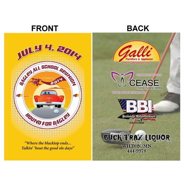 This towel is 100% micro-suede with a dye sublimation imprint so... from ASI 76797 Pelican Graphics / Pelican Lures