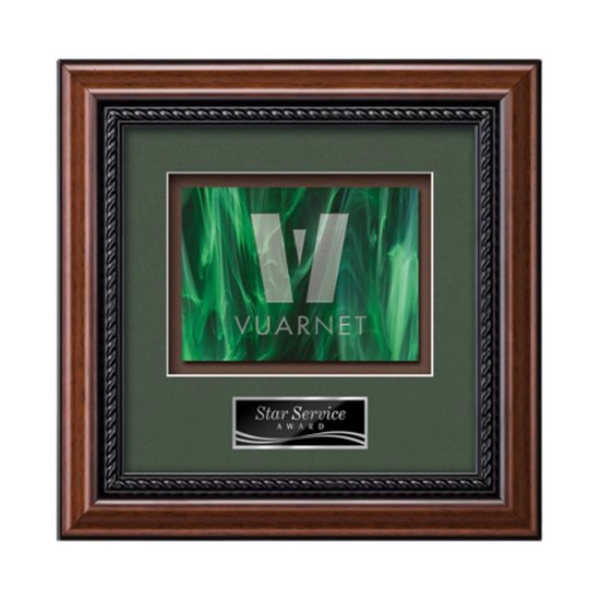 These Stained Glass Framed Awards are inspired by the spectral light... from ASI 84592 St Regis Group / St Regis Crystal