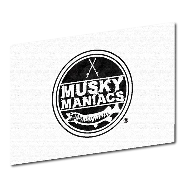 This towel is 45/55 polyester cotton blended with a dye sublimation... from ASI 76797 Pelican Graphics / Pelican Lures