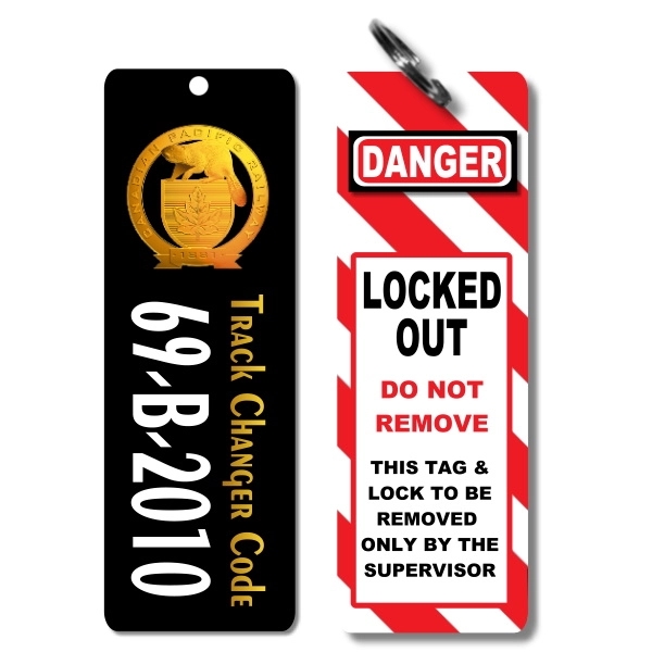 Powder coated metal tags.... from ASI 76797 Pelican Graphics / Pelican Lures