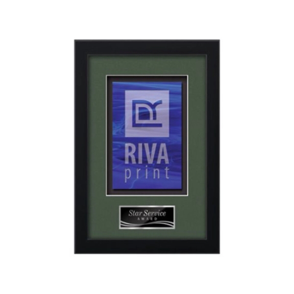 Stained Glass award framed in our exquisite Primrose molding with your... from ASI 84592 St Regis Group / St Regis Crystal