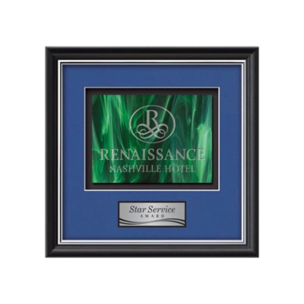 Stained Glass award framed in our exquisite Baron molding with your... from ASI 84592 St Regis Group / St Regis Crystal