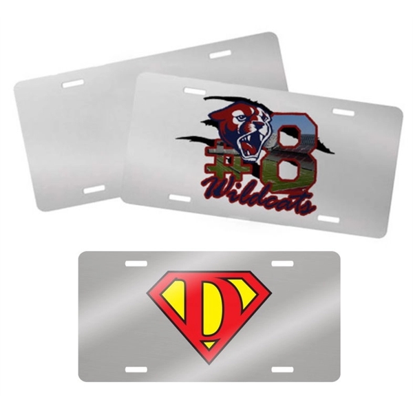 Sturdy aluminum license plate coated with King Coat for highest durability.... from ASI 76797 Pelican Graphics / Pelican Lures