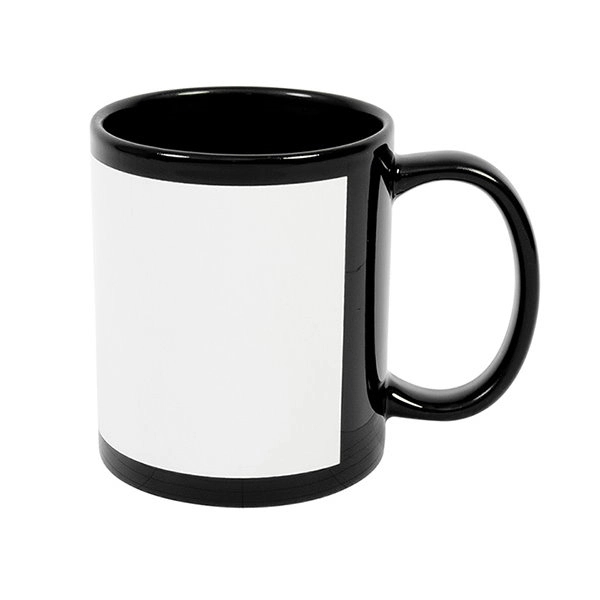 This black ceramic C-handle mug gives you the ability to place... from ASI 76797 Pelican Graphics / Pelican Lures