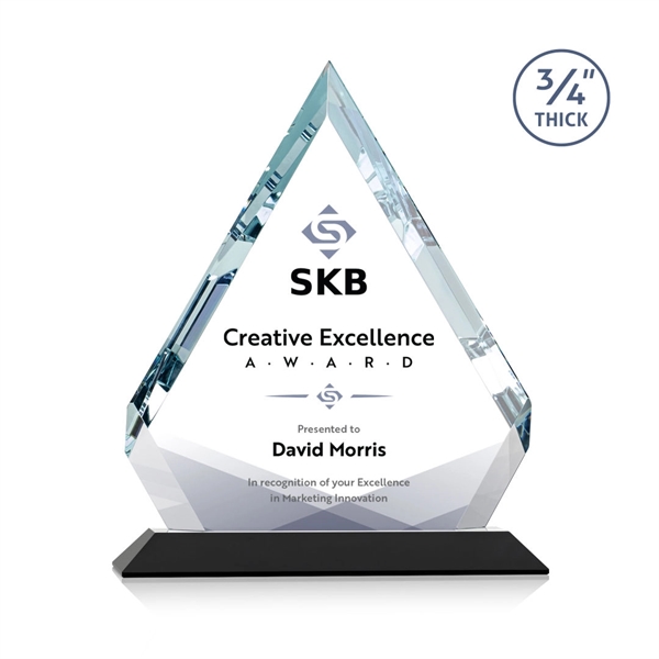 Beautiful diamond beveled award mounted on an Ebony base. Let your... from ASI 84592 St Regis Group / St Regis