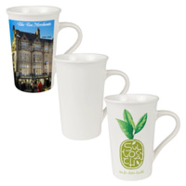 This 16 oz. ceramic latte mug has a stylish, yet comfortable... from ASI 76797 Pelican Graphics / Pelican Lures