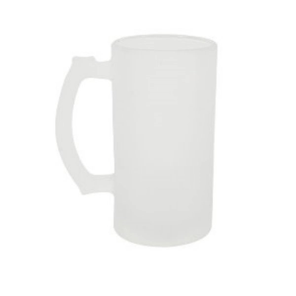 The 16 oz. Frosted glass stein has a frosted exterior finish... from ASI 76797 Pelican Graphics / Pelican Lures