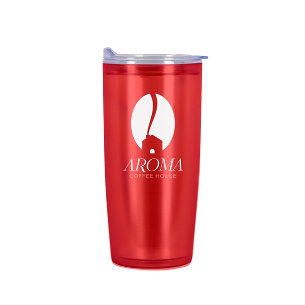 22 oz. double wall tumbler with lid.... from ASI 88060 Snugz/USA Inc / SnugZ USA®
