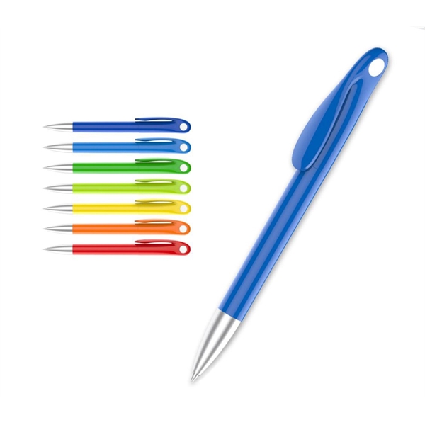 Plastic pen with 1c1p pad printing plus standard shipping to 1... from ASI 37218 Athena Promo (tm)