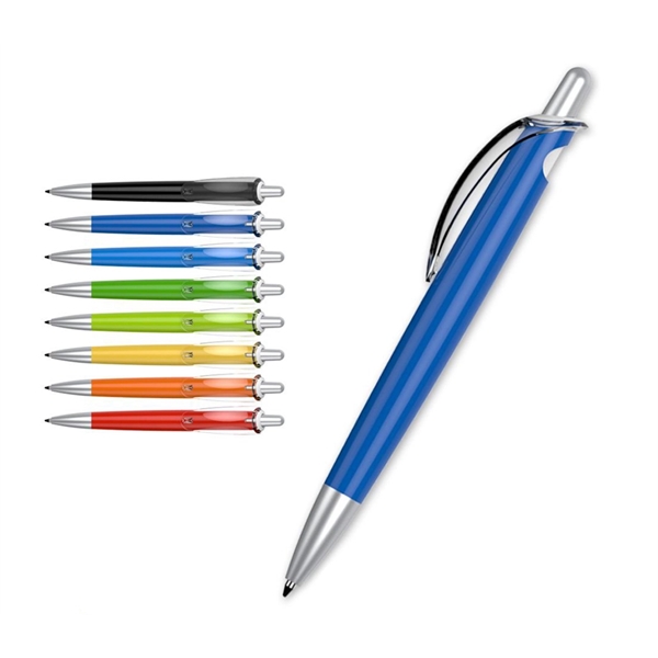 Plastic pen with 1c1p pad printing plus standard shipping to 1... from ASI 37218 Athena Promo (tm)