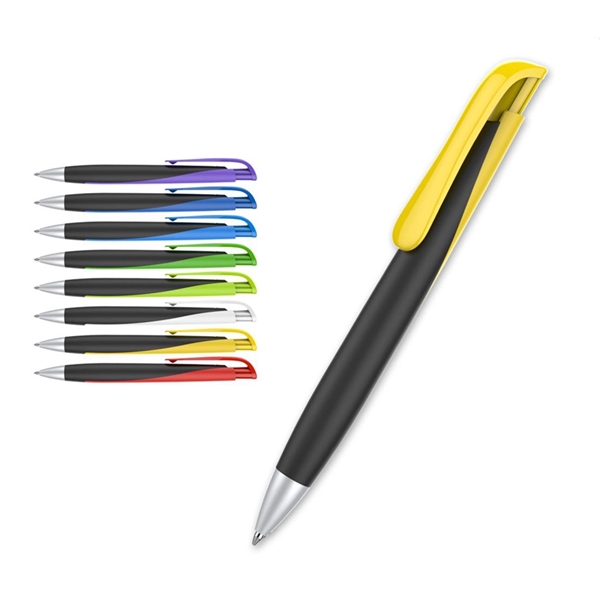 Plastic pen with 1c1p pad printing plus standard shipping to 1... from ASI 37218 Athena Promo (tm)
