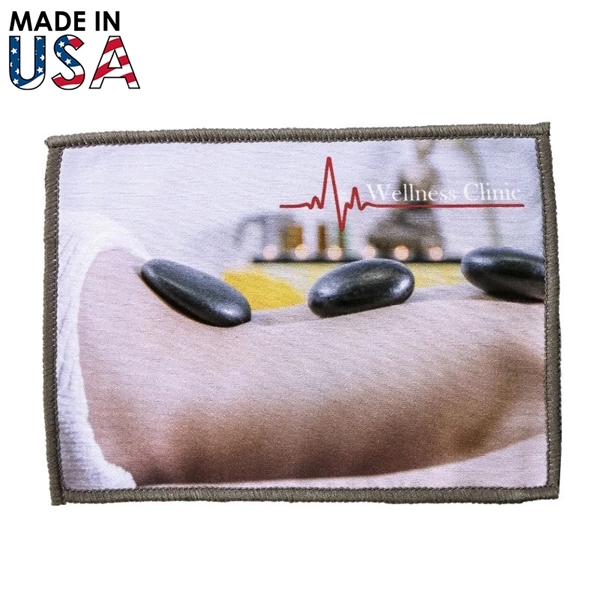 5x7 Dual-sided microfiber cleaning cloth for screens, glasses & lenses.... from ASI 91411 Toddy Gear / Toddy Gear