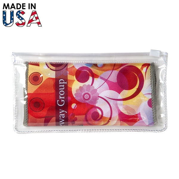 5x7 Dual-sided microfiber cleaning cloth for screens, glasses & lenses.... from ASI 91411 Toddy Gear / Toddy Gear