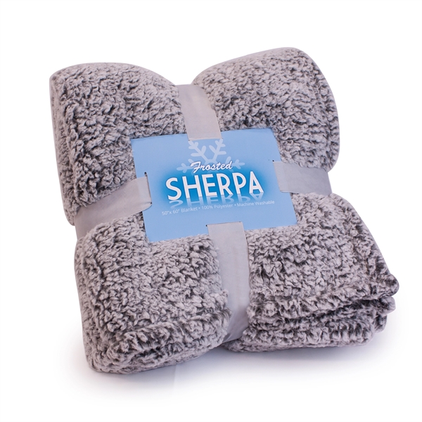 Frosted Sherpa Blanket... from ASI 30112 ACE Products / Ace Line