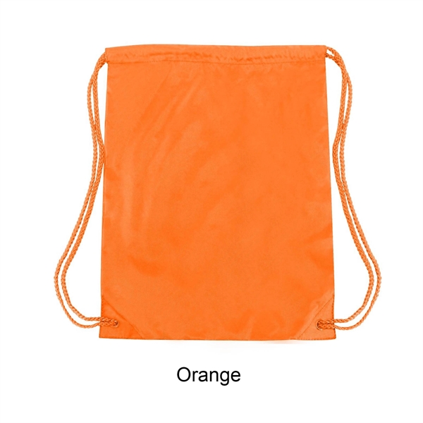 Nylon drawstring tote / backpack with front zipper pocket. 14-color.... from ASI 41511 Brainchild USA Inc / BrainChild Gift Club