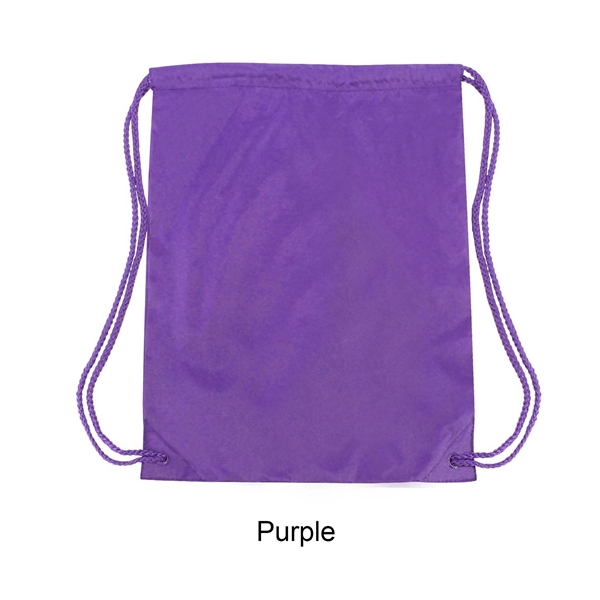 Nylon drawstring tote / backpack with front zipper pocket. 14-color.... from ASI 41511 Brainchild USA Inc / BrainChild Gift Club