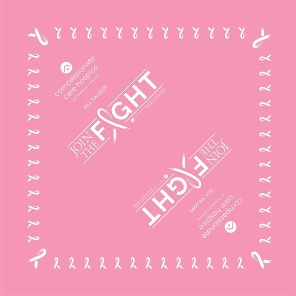 22" x 22" solid colored bandanna made of 100% cotton.... from ASI 44020 Bandanna Promotions By CARO-LINE / Bandanna Promotions