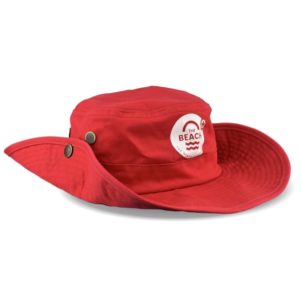 Lifeguard Safari Bucket Hat with Adjustable Strap, made of 100% Cotton... from ASI 72657 Active Life Promo / Active Life