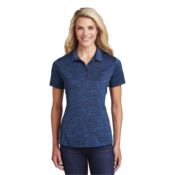 Sport-Tek Ladies PosiCharge Electric Heather Polo.... from ASI 84863 SanMar