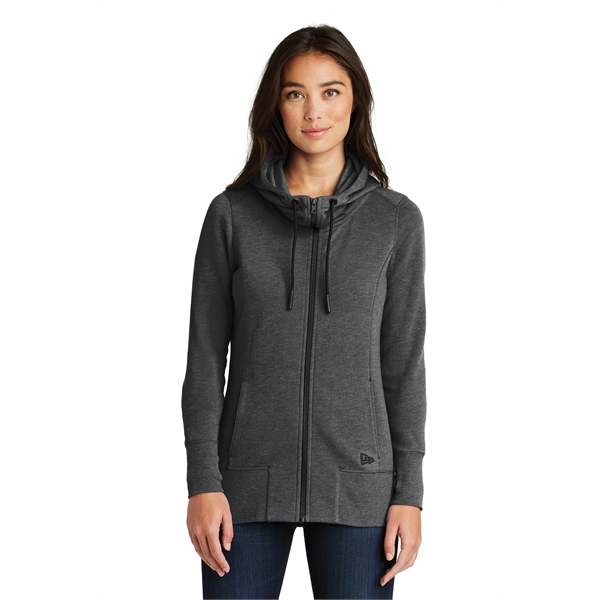 New Era Ladies Tri-Blend Fleece Full-Zip Hoodie.... from ASI 84863 SanMar
