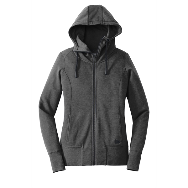 New Era Ladies Tri-Blend Fleece Full-Zip Hoodie.... from ASI 84863 SanMar