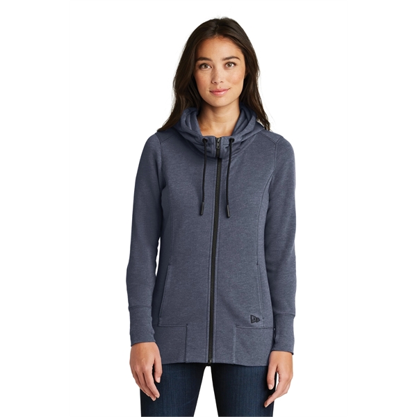 New Era Ladies Tri-Blend Fleece Full-Zip Hoodie.... from ASI 84863 SanMar