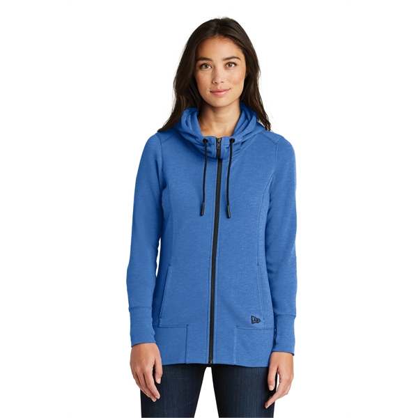 New Era Ladies Tri-Blend Fleece Full-Zip Hoodie.... from ASI 84863 SanMar