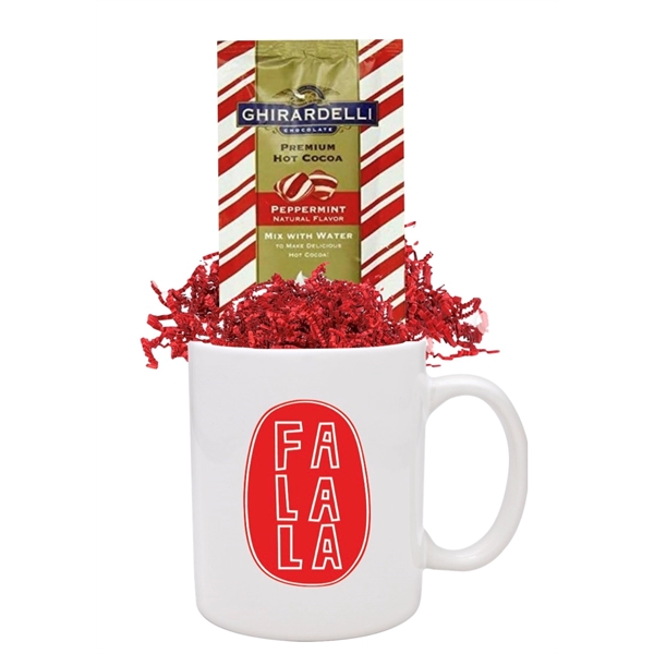 Holiday Peppermint Cocoa Gift Mug... from ASI 89971 Stuff A Mug