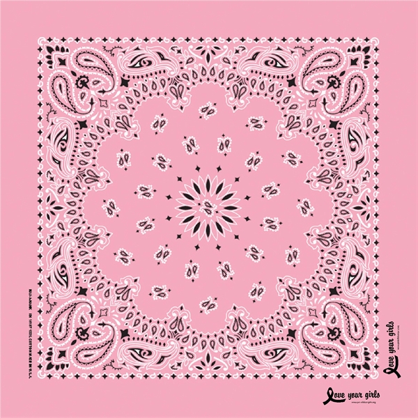 22" x 22" cotton bandana with American paisley print.... from ASI 44020 Bandanna Promotions By CARO-LINE / Bandanna Promotions