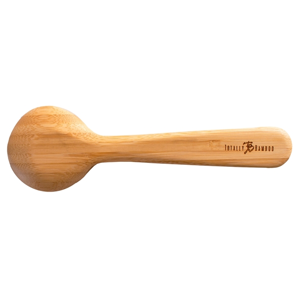 Bamboo Coffee Scoop with Built In Bag Clip.... from ASI 91565 Totally Bamboo