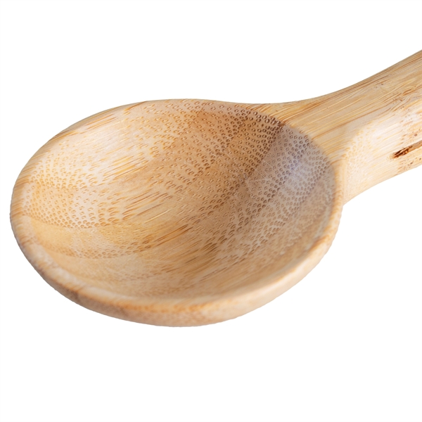 Bamboo Coffee Scoop with Built In Bag Clip.... from ASI 91565 Totally Bamboo