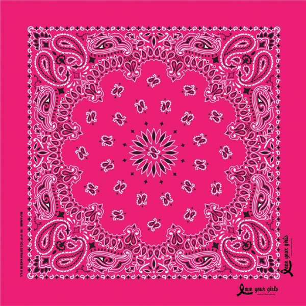 22" x 22" paisley print bandanna made of 100% cotton.... from ASI 44020 Bandanna Promotions By CARO-LINE / Bandanna Promotions