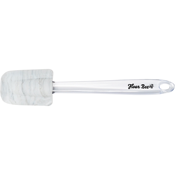 FDA approved silicone spoon spatula that measures 11" x 2 3/8"... from ASI 61966 HPG / Beacon Promotions