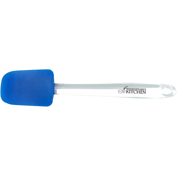 FDA approved silicone spoon spatula that measures 11" x 2 3/8"... from ASI 61966 HPG / Beacon Promotions