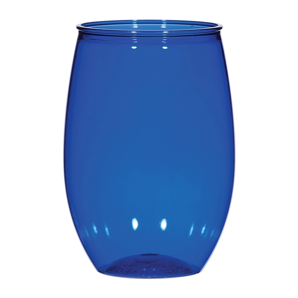 16 oz. clear stemless wine glass made in the USA of... from ASI 61125 Hit Promotional Products / Hit®
