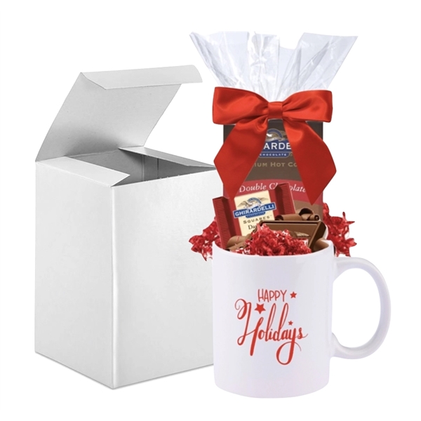 Holiday Cocoa and Chocolate Gift Mug Boxed... from ASI 89971 Stuff A Mug