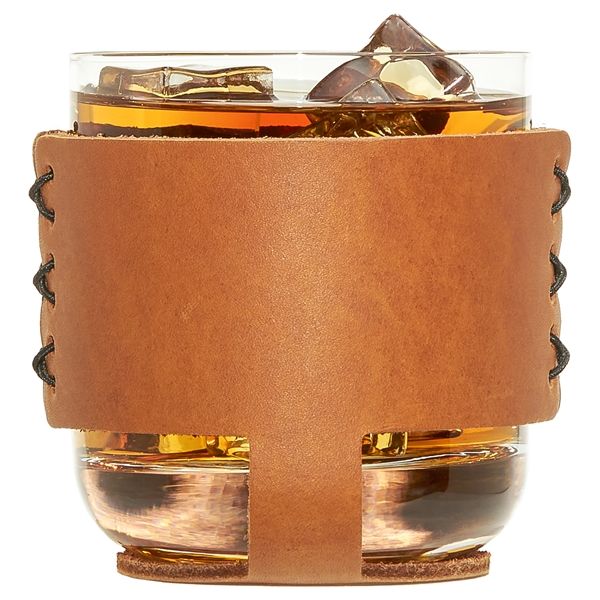 Leather Wrapped Rocks Set. Comes with two leather wraps and two... from ASI 75126 Oowee Products