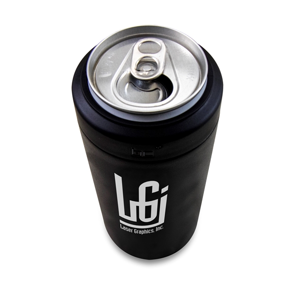Basecamp Chilly double-wall vacuum-insulated stainless steel beverage can cooler.... from ASI 88060 Snugz/USA Inc / Sweda®