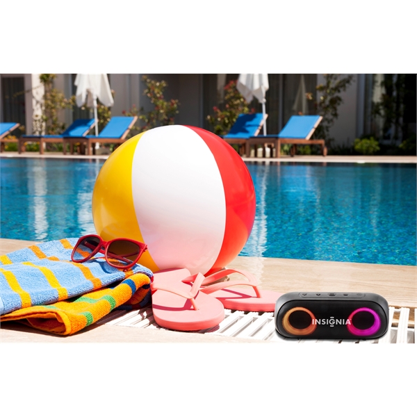 14W waterproof wireless speaker with light-up rainbow color action, TF card... from ASI 88060 Snugz/USA Inc / Sweda®
