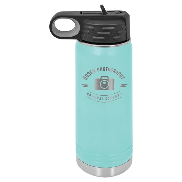 Polar Camel Water Bottle with Lid 20 oz. Flip Top Straw... from ASI 72657 Active Life Promo / Active Life Promo Ingrain Promo