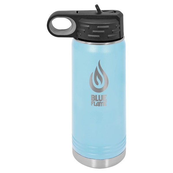Polar Camel Water Bottle with Lid 20 oz. Flip Top Straw... from ASI 72657 Active Life Promo / Active Life Promo Ingrain Promo