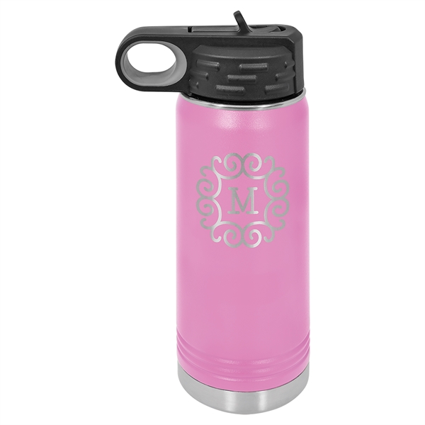 Polar Camel Water Bottle with Lid 20 oz. Flip Top Straw... from ASI 72657 Active Life Promo / Active Life Promo Ingrain Promo