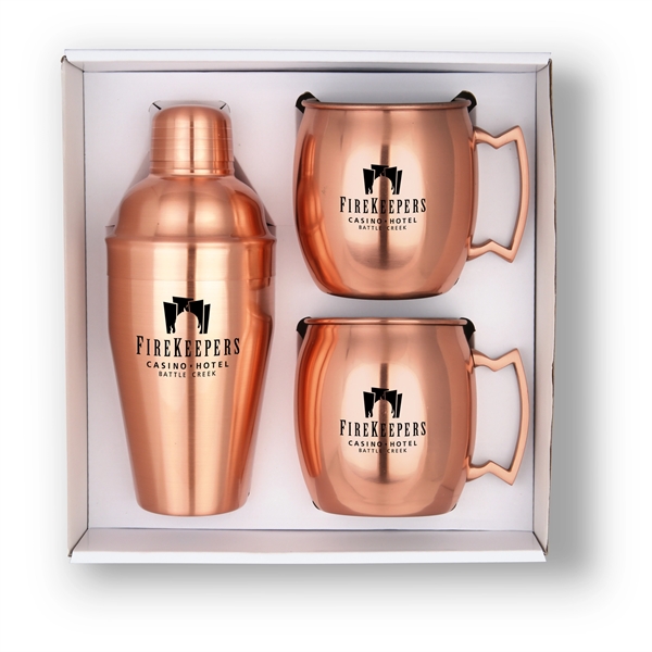 Shaker & Moscow Mule Set.... from ASI 46755 Cosmo Promos