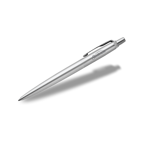 Stainless steel rollerball pen... from ASI 84833 Newell Custom Writing Instruments / Newell Brands