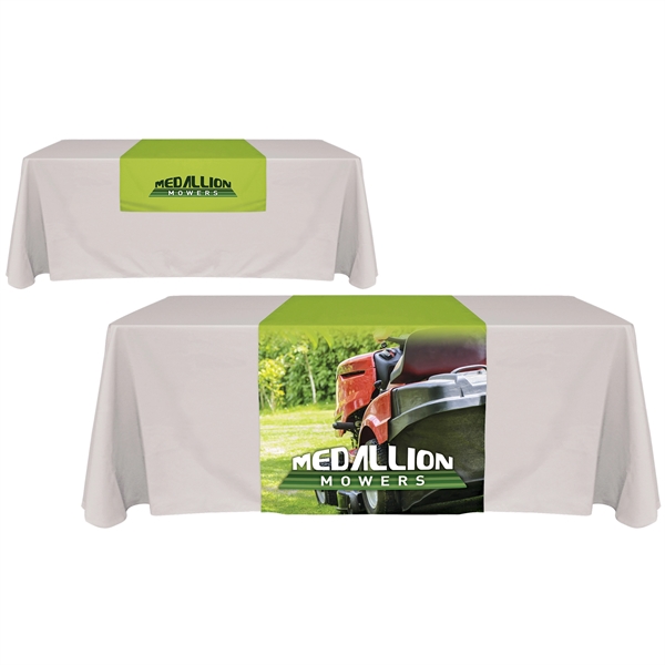 30" x 72"  Knit Polyester Custom Table Runner... from ASI 80228 Quinn