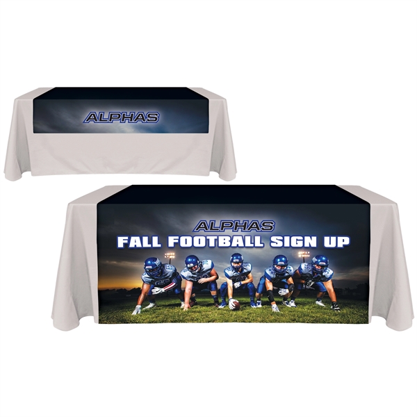 60" x 72"  Knit Polyester Custom Table Runner... from ASI 80228 Quinn