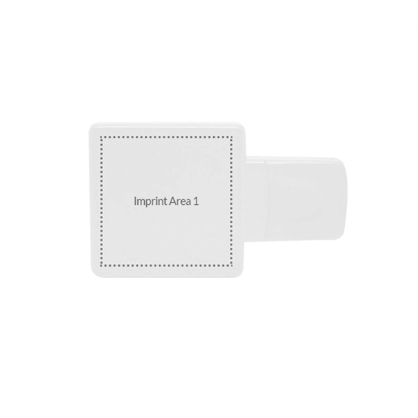 Square epoxy dome USB flash drive available in 64MB - 64GB.... from ASI 37218 Athena Promo (tm)