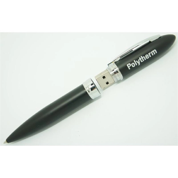 Multifunction pen USB flash drive available in black, silver or blue.... from ASI 37218 Athena Promo (tm)